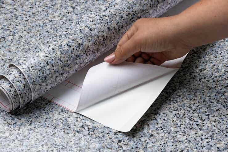 خرید کفپوش برچسبی